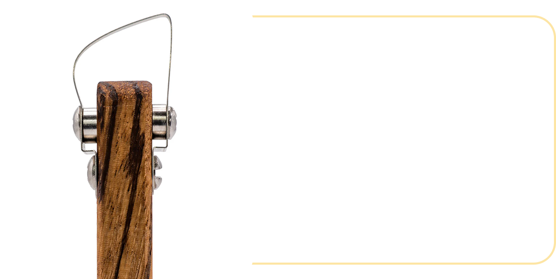 T5 U Tip Tool: flawless for soft clay and finishing wide forms