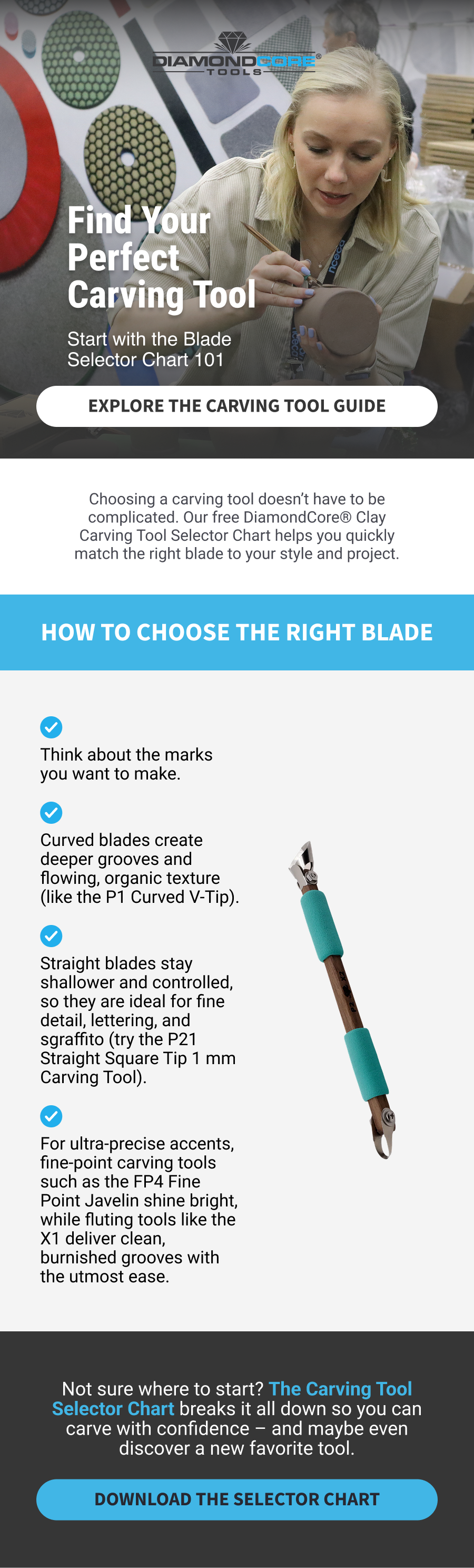 Explore The Carving Tool Selector.