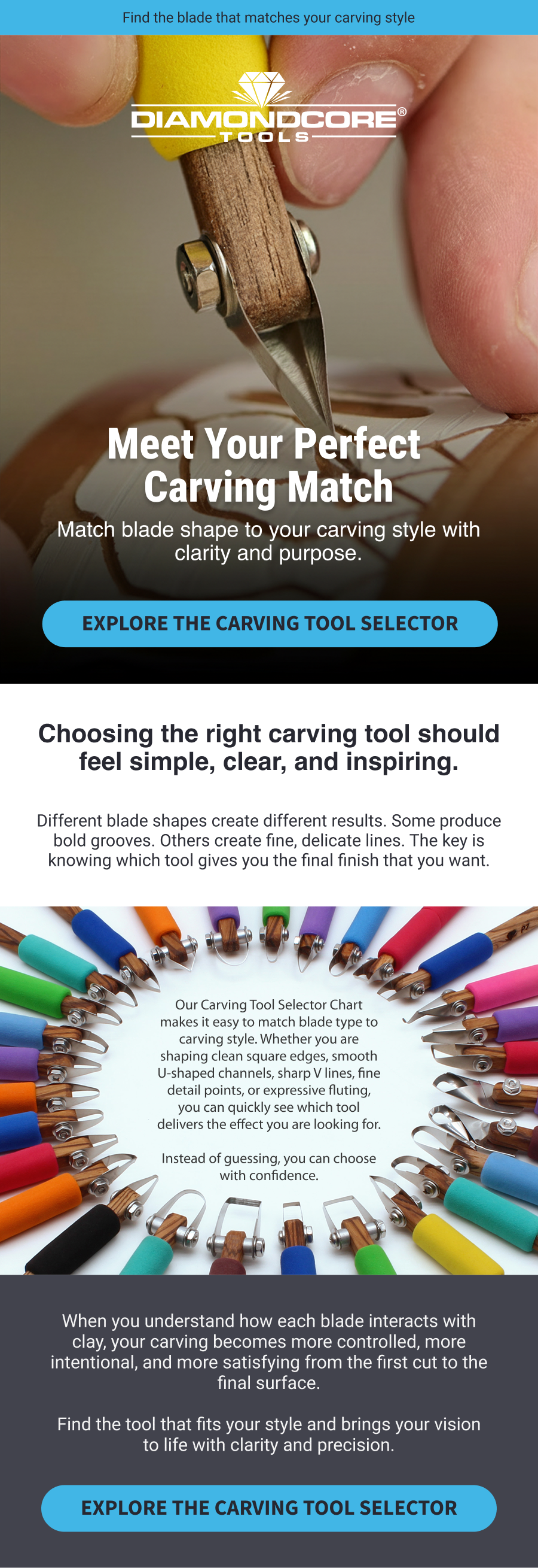 Explore The Carving Tool Selector