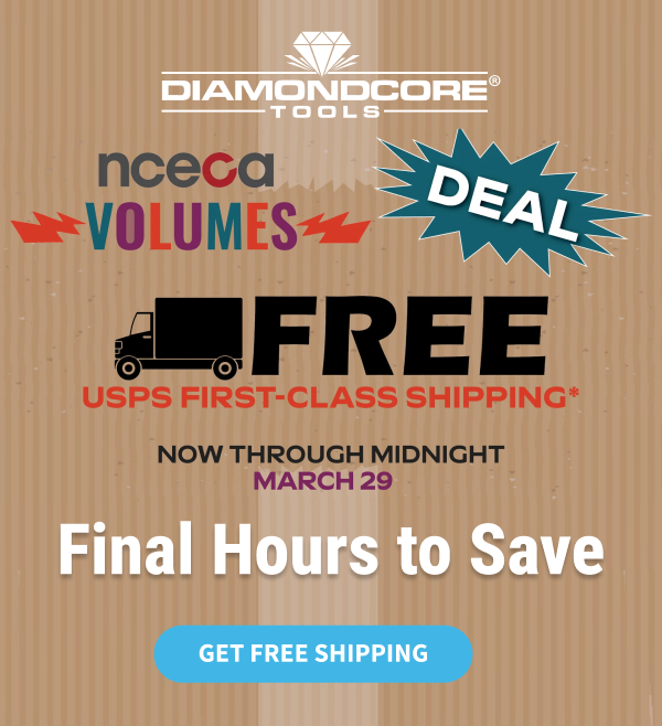 FREE USPS FIRST-CLASS SHIPPING       NOW THROUGH MIDNIGHT MARCH 29           GET FREE SHIPPING