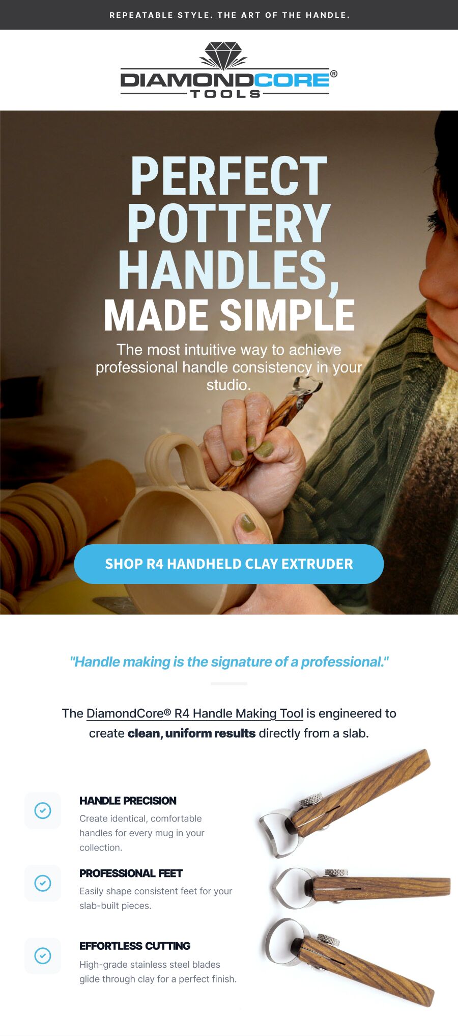 Shop R4 Handheld Clay Extruder