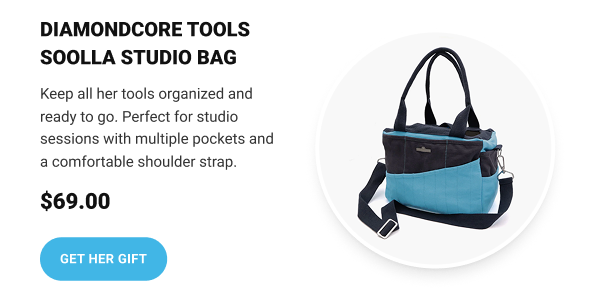 DiamondCore Tools Soolla Studio Bag      Now $69.00      GET HER GIFT