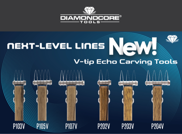 NEXT-LEVEL LINES NEW! V-TIP ECHO CARVING TOOLS